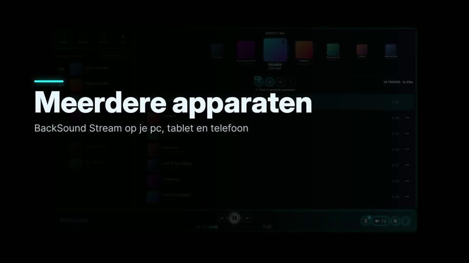 Zo gebruik je BackSound Stream op meerdere apparaten