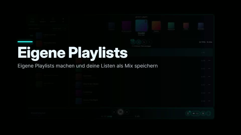 So erstellst du eigene Playlists und Mixe