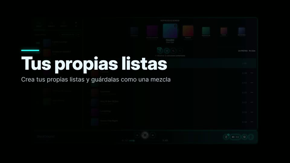 Cómo crear tus propias listas y mezclas