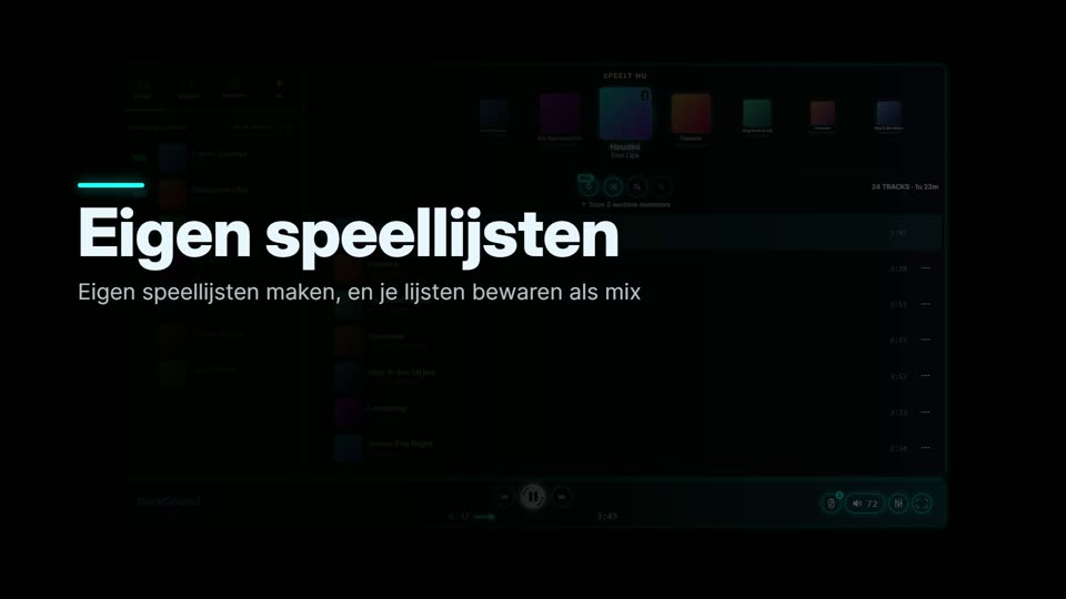 Zo maak je eigen speellijsten en mixen