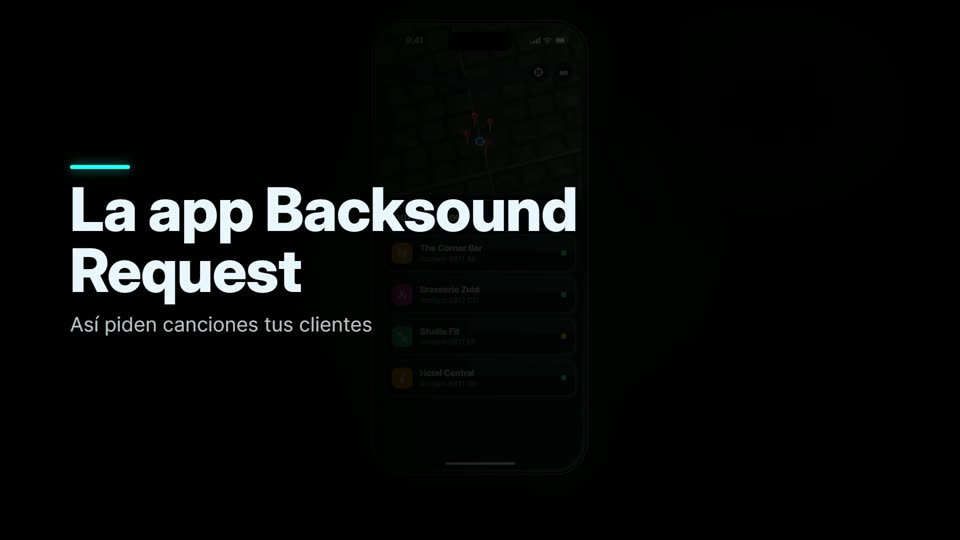 Cómo tus clientes piden canciones con la app Backsound Request