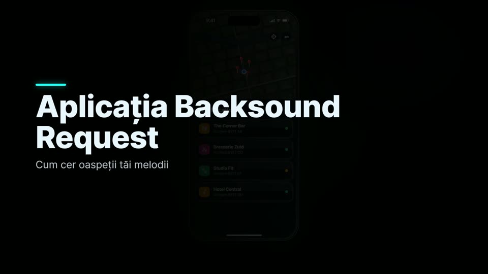 Cum cer oaspeții tăi melodii cu aplicația Backsound Request