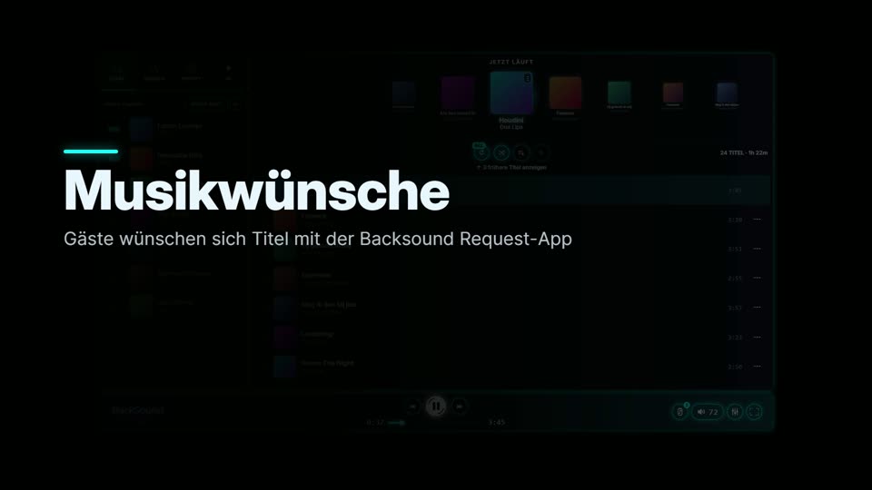 So können sich deine Gäste Titel wünschen