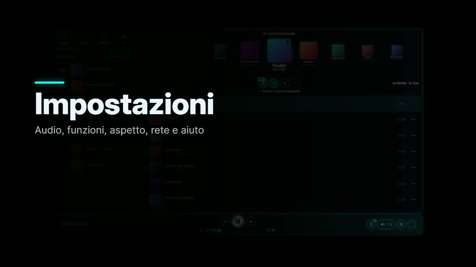 Come funzionano le impostazioni di BackSound Stream